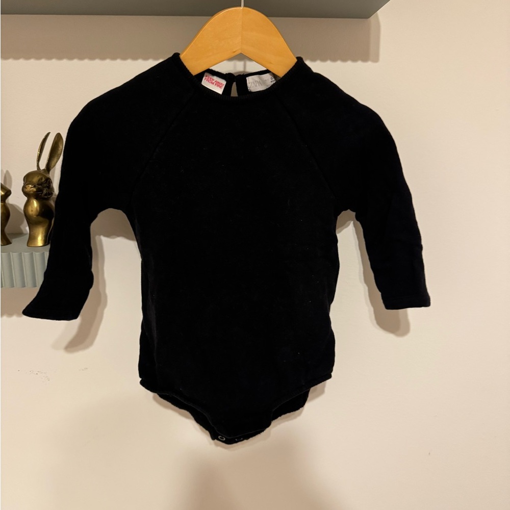 Zara Black Kids Bodysuit